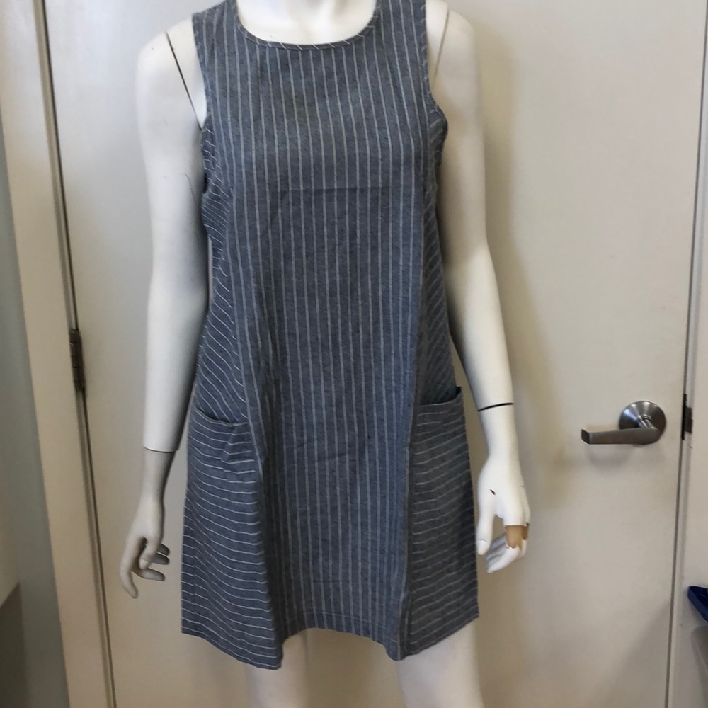 MONTEAU STRIPED DRESS SIZE MEDIUM